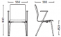 Scaun de Vizitator Fen 4L-Arm Plus