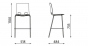 Scaun de bar Fondo Hocker